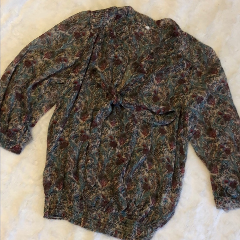 Floral blouse